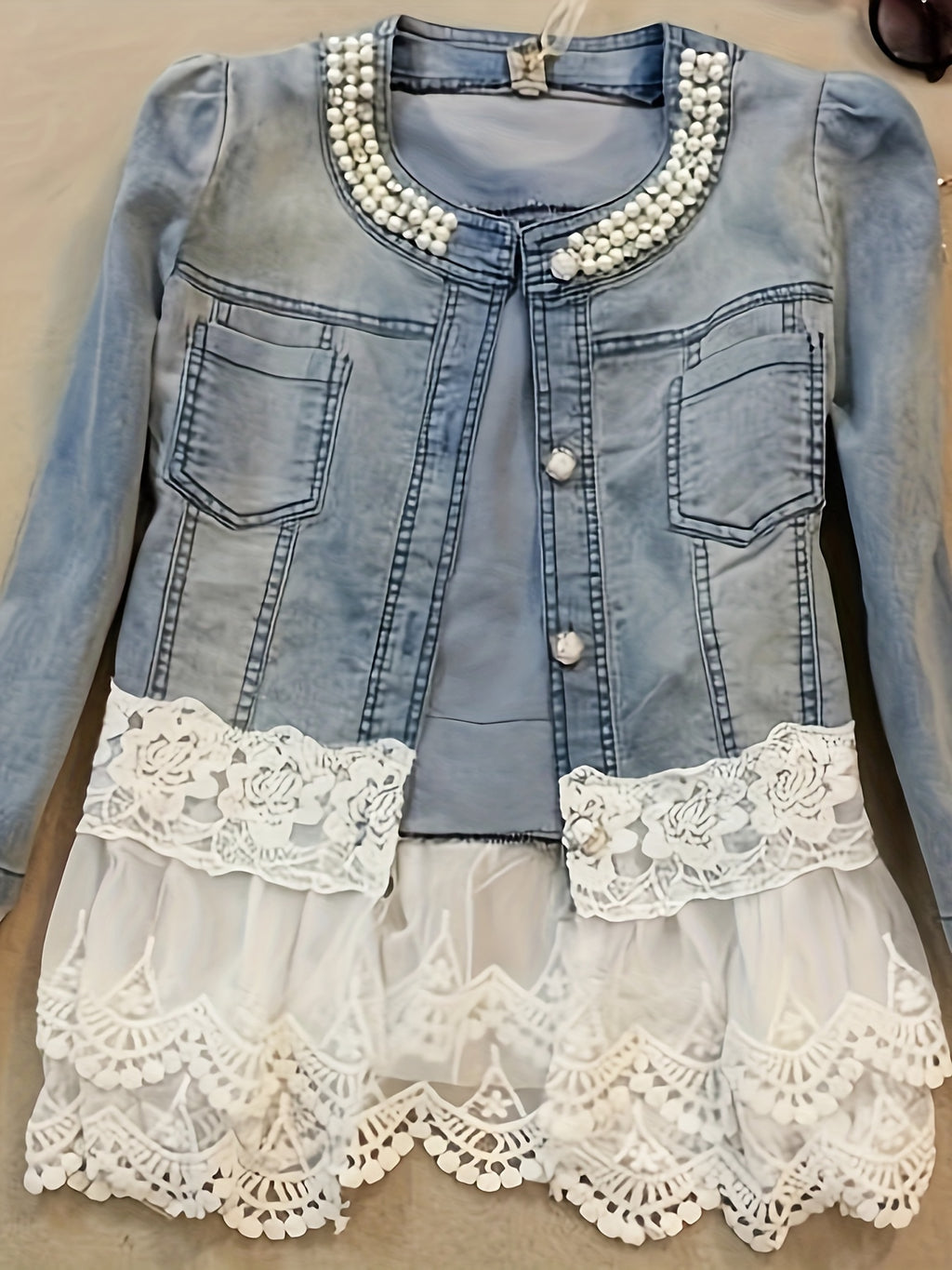 Plus Size, Women Jacket Fashion Chiffon Slim Casual Splice Coat Plus Size